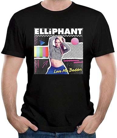 Haizheny Hombre Elliphant Love Me Badder Cotton Camiseta T Shirt Tee Amazon Es Ropa Y Accesorios amazon es