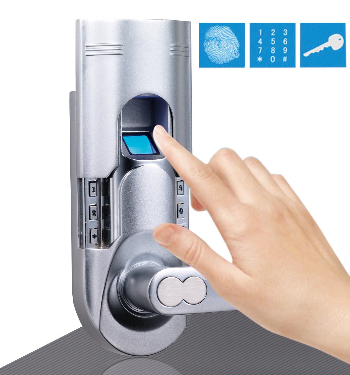 Assa Abloy Digi Electronic Biometric Fingerprint Keypad Password Home