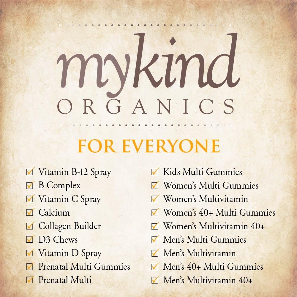 Garden of Life D3 Vitamin - mykind Organic Whole Food Vitamin D Supplement with Plant Omegas, Vegan, Vanilla, 2oz Liquid - Packaging May Vary: Health & Personal Care