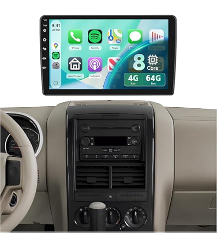 Amazon.com: 2+64G Car Radio Upgrade for Ford Explorer 2002 2003