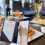 iHMeiju 6 Pack Guest Checks 300 Sheets Red Waiter Order Pads Restaurant Food view 6