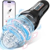 Automatic Male Masturbator Sex Toys, Uoffile Male Sex Toy with 5 ...