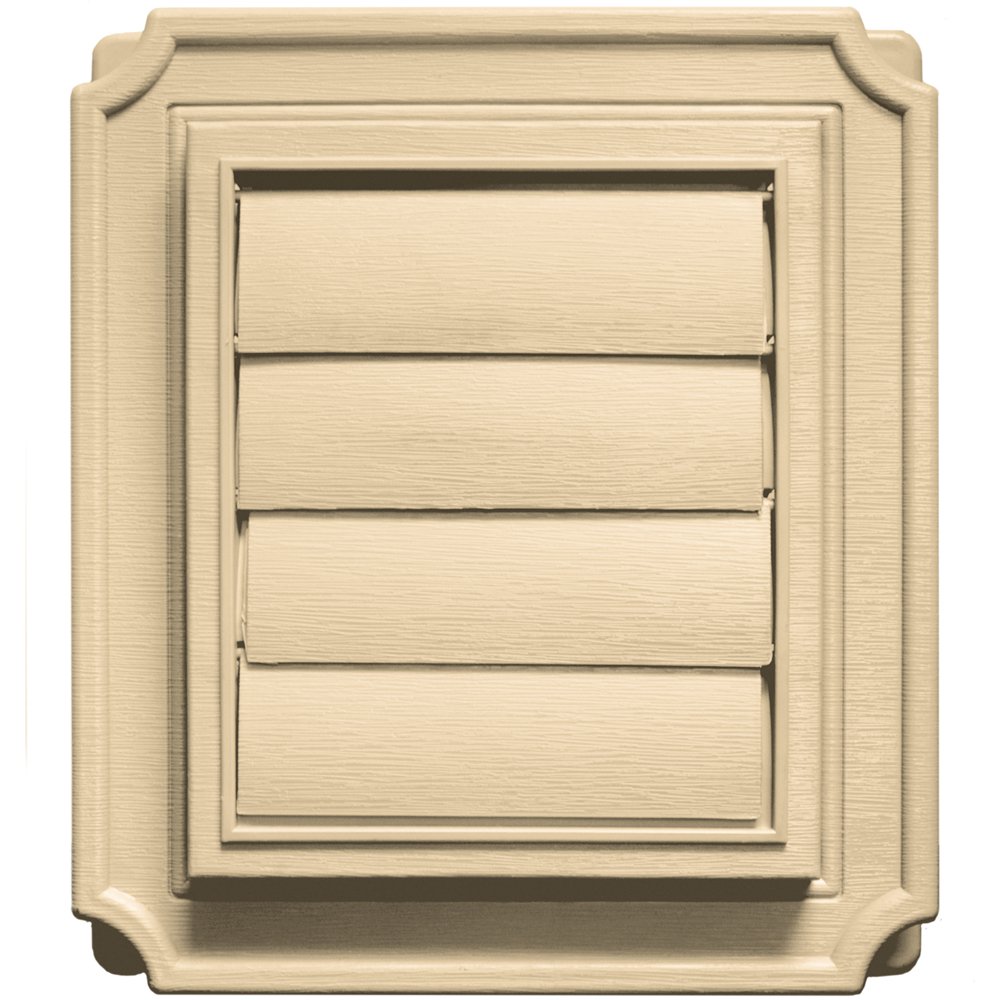 Builders Edge 140137079012 Scalloped Exhaust Vent