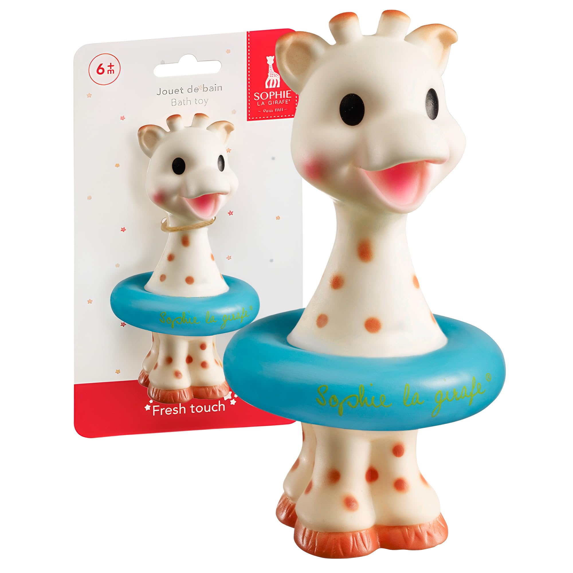 Sophie the giraffe bath toy