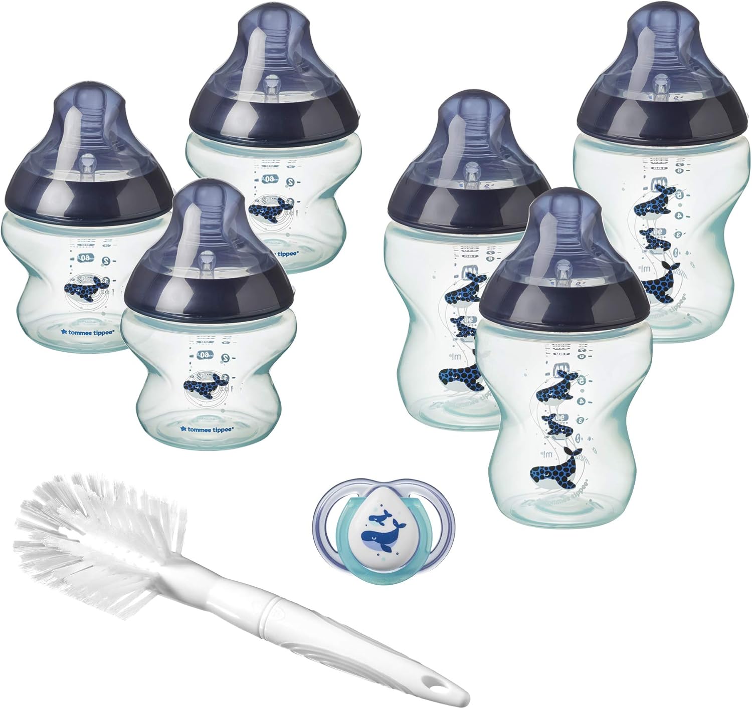 tommee tippee bottle and soother set