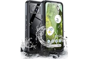 Hualele Pixel 8a Case Waterproof, Built in Lens & Screen Protector Rugged Full Body Heavy Duty Protective Shockproof IP68 Und