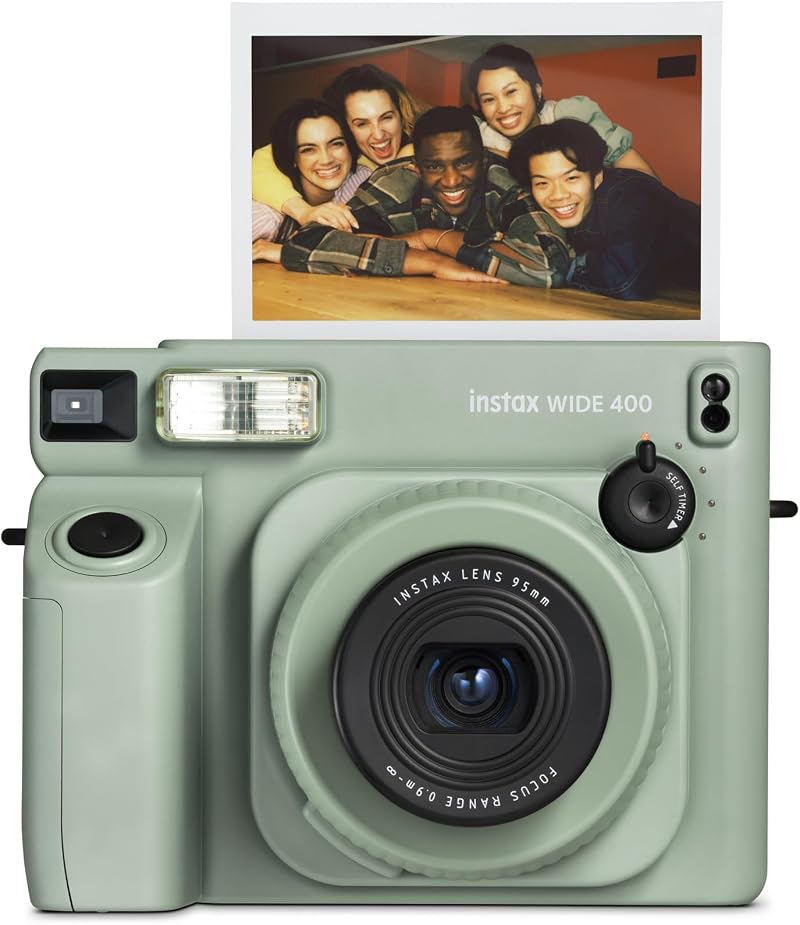 Instax Wide 400 Instant Camera Automatic Exposure and Flash Control
