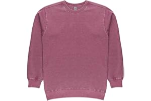 Milltex 603 Premium Vintage Burnout Fleece Sweatshirt Long Sleeve 7.25 Oz 240 GSM for Men and Women