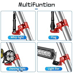 Dicater 360° Roating UTV Mount Bracket for