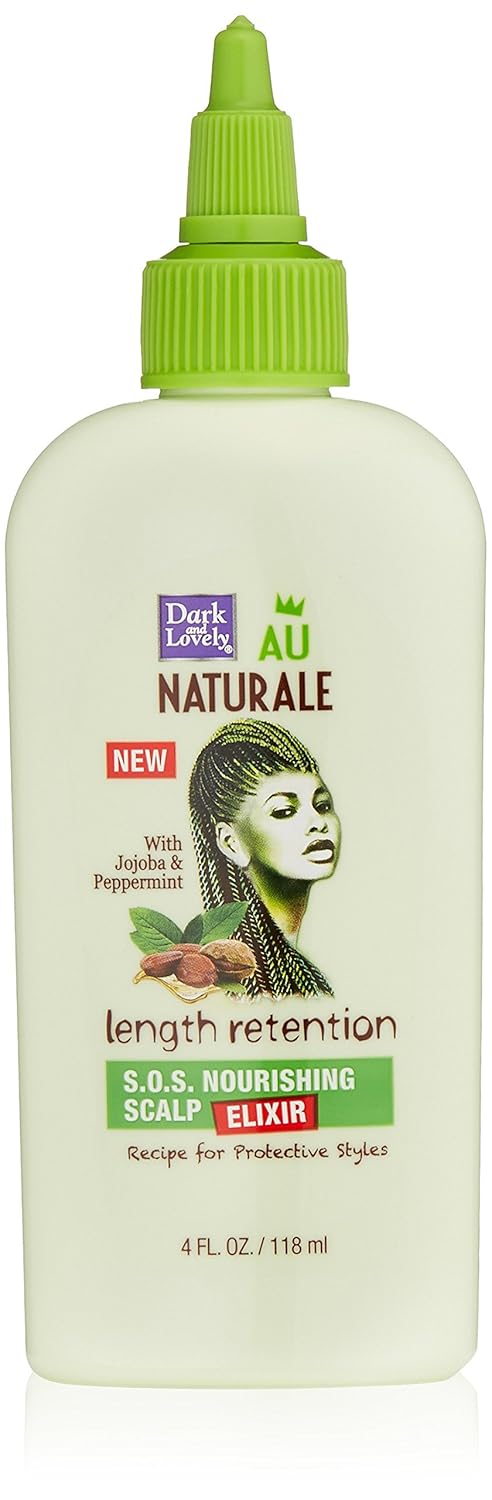 SoftSheen-Carson Dark and Lovely Au Naturale Length Retention S.O.S Nourishing Scalp Elixir, 4 fl oz