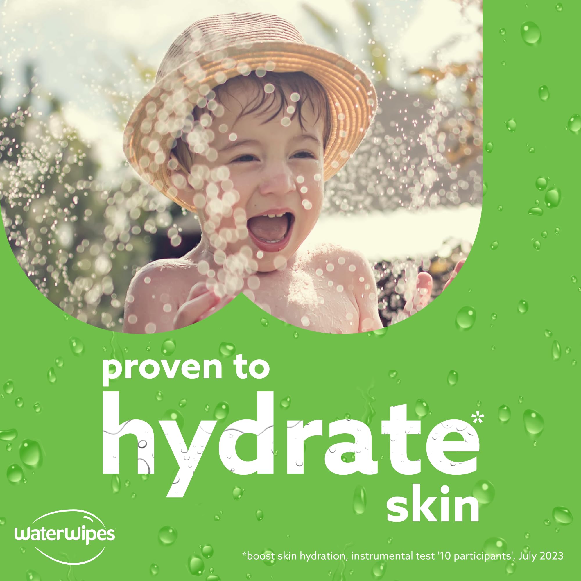 WaterWipes Sensitive+ Hydrating Boost Wipes, 3-In-1 Cleans, Cares, Hydrates, 99% Water with Aloe Vera, Unscented & Hypoallergenic Baby Wipes, 60 Count (1 Pack)