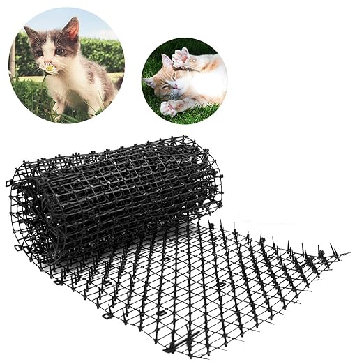 Cat Scat Mat with Spikes Cat Deterrent Outdoor Mat Bird Spike for