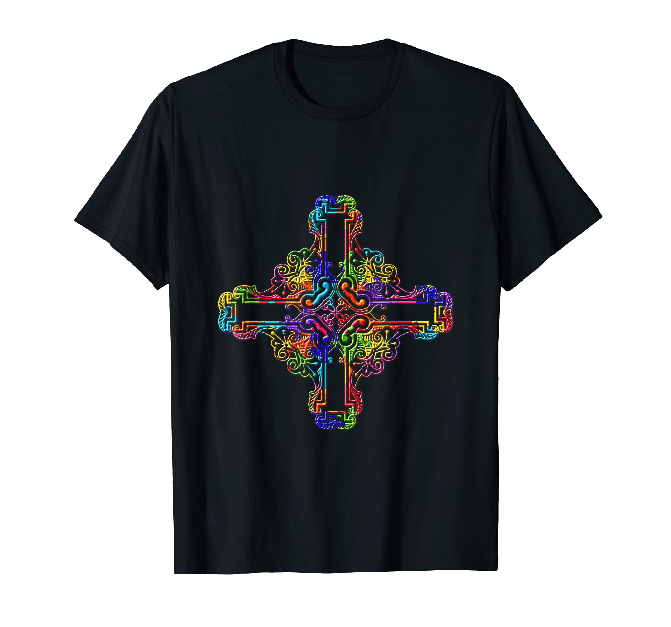 Christian Faith Jesus Christ Cross Jigsaw Autism Puzzle T-Shirt
