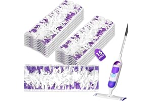 (15 Pack) PowerMop Pads for Swiffer PowerMop, Replacement Disposable Power Mop Mopping Pad Refills Compatible with Swiffer Po