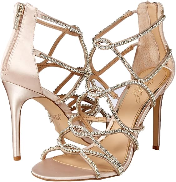 jewel by badgley mischka delancey evening sandals