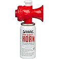 SABRE Sport and Safety Horn, 130 dB Air Horn, 60 ¼ Second or 25 ½ Second Bursts, Audible Up to 1/2-Miles (804-Meters), Perfect for Use at Sporting Events, Boating, Camping, Hiking
