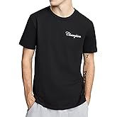 Champion Mens Heritage Short-Sleeve T-Shirt, Butterfly Script Logo