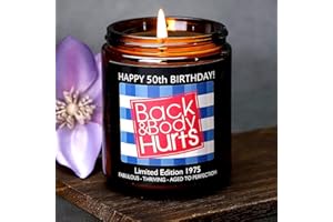 FRIECTAVY 50th Birthday Gifts for Her and Him, 50th Birthday Decorations for Women Men, Funny Birthdays Gifts for Women Mom Dad Husband Wife Friends Sister, Best Gag Gift Ideas for 50 Year Old Woman