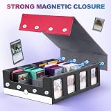 UAONO Trading Card Storage Box Commander Display 2400+ Deck Box PU Leather view 7