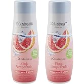 SodaStream Pink Grapefruit Zero Calorie, 14.8 Fl Oz (Pack Of 2)