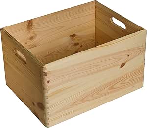 Loouer - Cómoda de madera para guardar juguetes, caja de ...