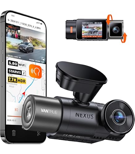 Vantrue N5, N4 Pro Dash Cam GPS Receiver Module Type C USB Port