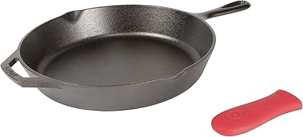 Buy Lodge Cast Iron Frying Pan 12 Inches Red 1 Piece Online At Low Prices In India Amazon In