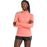New Balance Womens Sport Essentials Space Dye Quarter Zip
