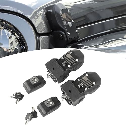 Seven Sparta Hood Latches with Lock Aluminum Locking Curacao