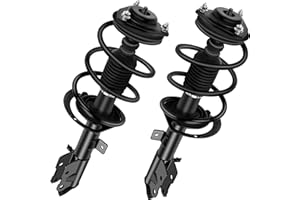ASAPE 2PCS Front Complete Struts Assembly w/Coil Spring Fit for 2007-2017 for Jeep Compass Patriot 2007-2012 for Dodge Caliber Shock Absorber Assembly Replace OE 172367 172368
