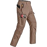 Mens Cargo Pants Ripstop Water Resistant Breathable Tactical Hiking Pants with 7 Pockets