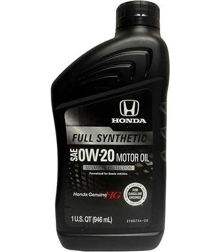 Amazon.com: Honda 08798-9132 Synthetic Blend SAE 5W-20 Motor Oil