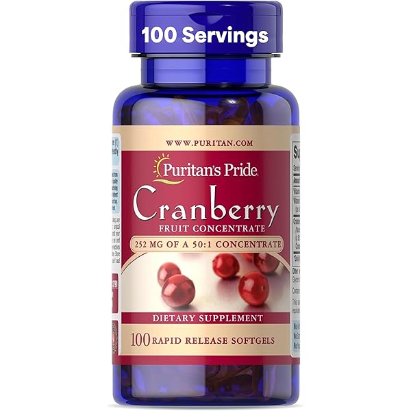 Amazon.com: Puritan's Pride Cranberry Fruit Concentrate with
