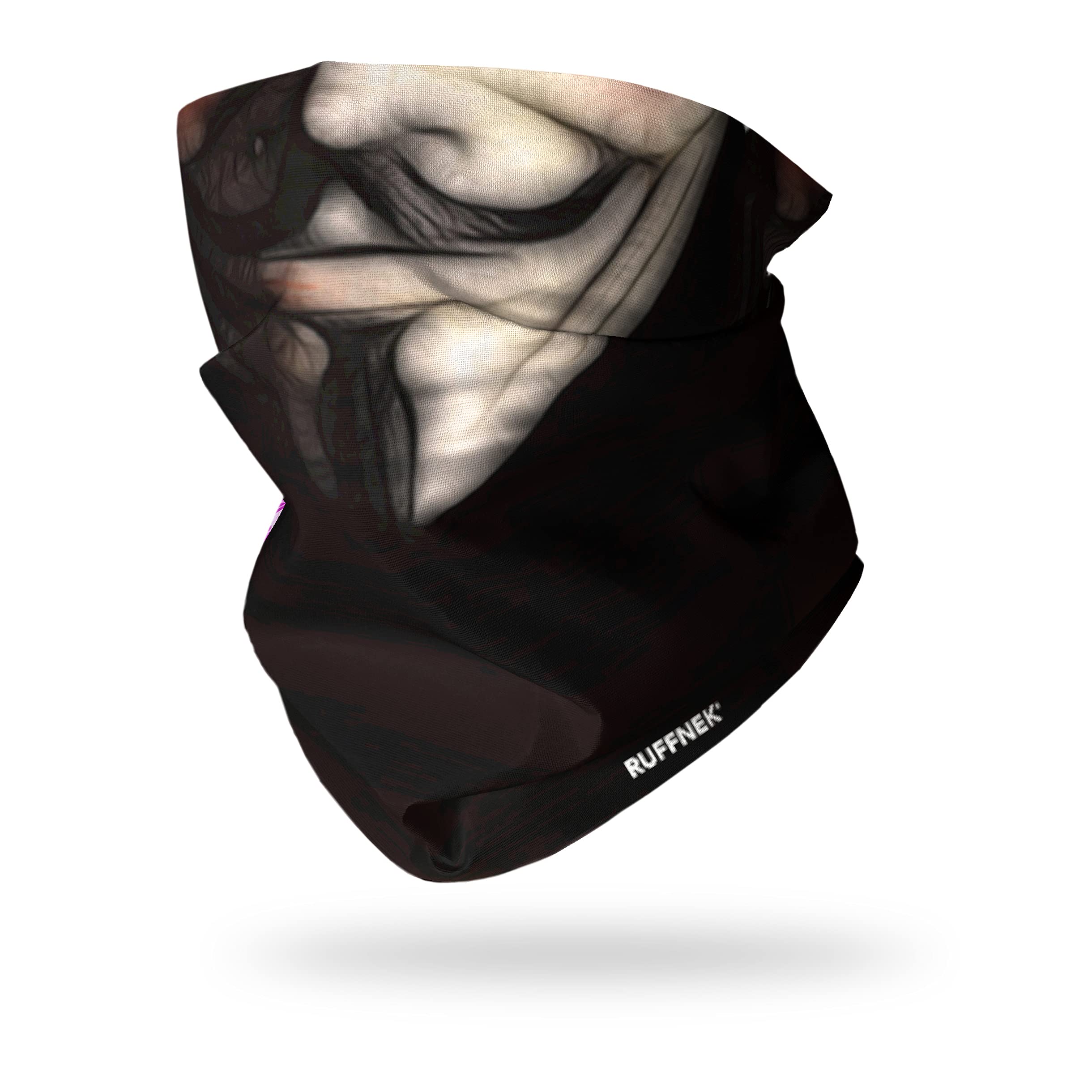 Ruffnek GUY FAWKES FACE MASK DESIGN - Multifunctional scarf/snood/Neckwarmer - ONE SIZE for MEN, WOMEN & CHILDREN