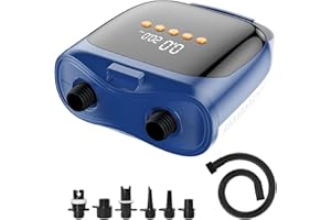 20PSI High Pressure Electric Paddle Board Pump, Portable Quick Inflate & Deflate SUP Air Pump for Stand Up Paddle Boards, Kay