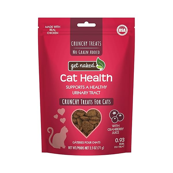 GET NAKED URINARY HEALTH CRUNCHY TREATS FOR CATS,...