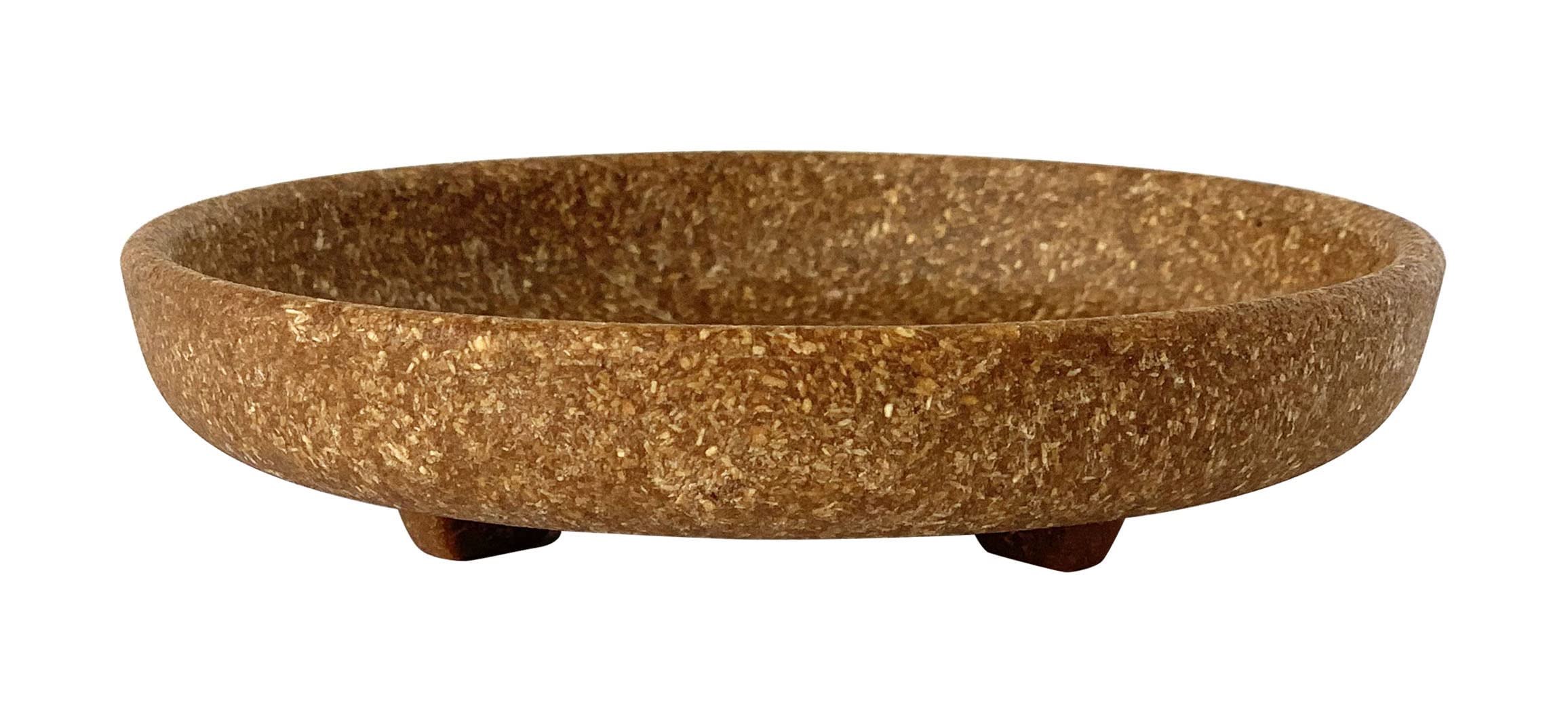 八幡化成 エコポット/エコプレート丸型 3号 ナチュラル 『アーブル Hachiman gardens:arble』 242635 日本製商品画像