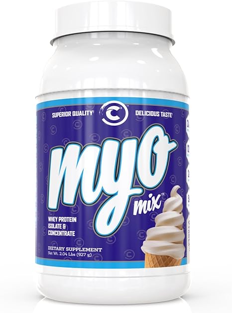 Amazon Com Myomix Whey Protein Powder Blend Isolate Concetrate