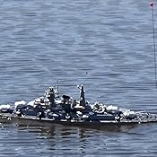 german bismarck military battleship rc