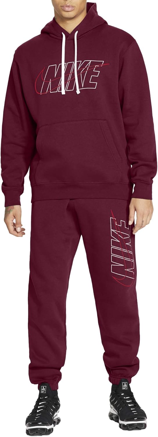 Nike Men's Tracksuit Club Burgundy Cod CU4323638 Red XS Amazon.co