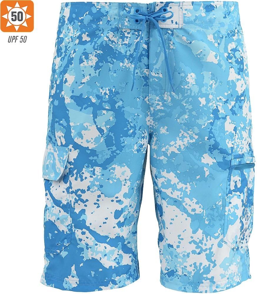 Simms Surf Short - Water Splash Capri - Size 34