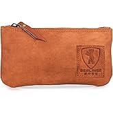 BERLINER BAGS Vintage Leather Pencil Case, Pen Pouch for Work and University, for Men and Women