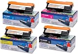 Brother TN320 Black Cyan Magenta Yellow Toner Cartridge Multi-Pack Standard view 1