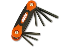 CruzTOOLS FHT1 Folding Hex/Torx Key Set for Harley-Davidson Motorcycles