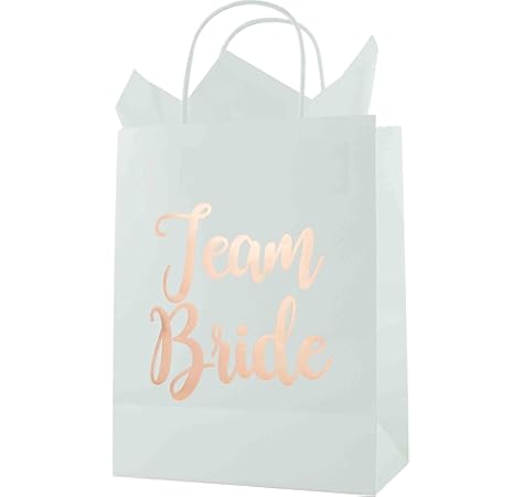 team bride paper bags