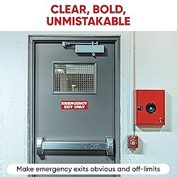 Sticky Expressions | Emergency Exit Only Sign