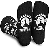 AGRIMONY I'd Rather Be Funny Socks- Novelty Cool Socks for Men Women Teen- Fathers Christmas Birthday Gifts Stocking Stuffers