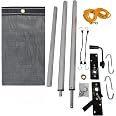Buyers Products DTR7512 Manual Dump Tarp System - 7.5ft X 12ft Mesh Tarp Kit For Dump Trailers & Trucks, Aluminum Roller, No Deflector - View #6