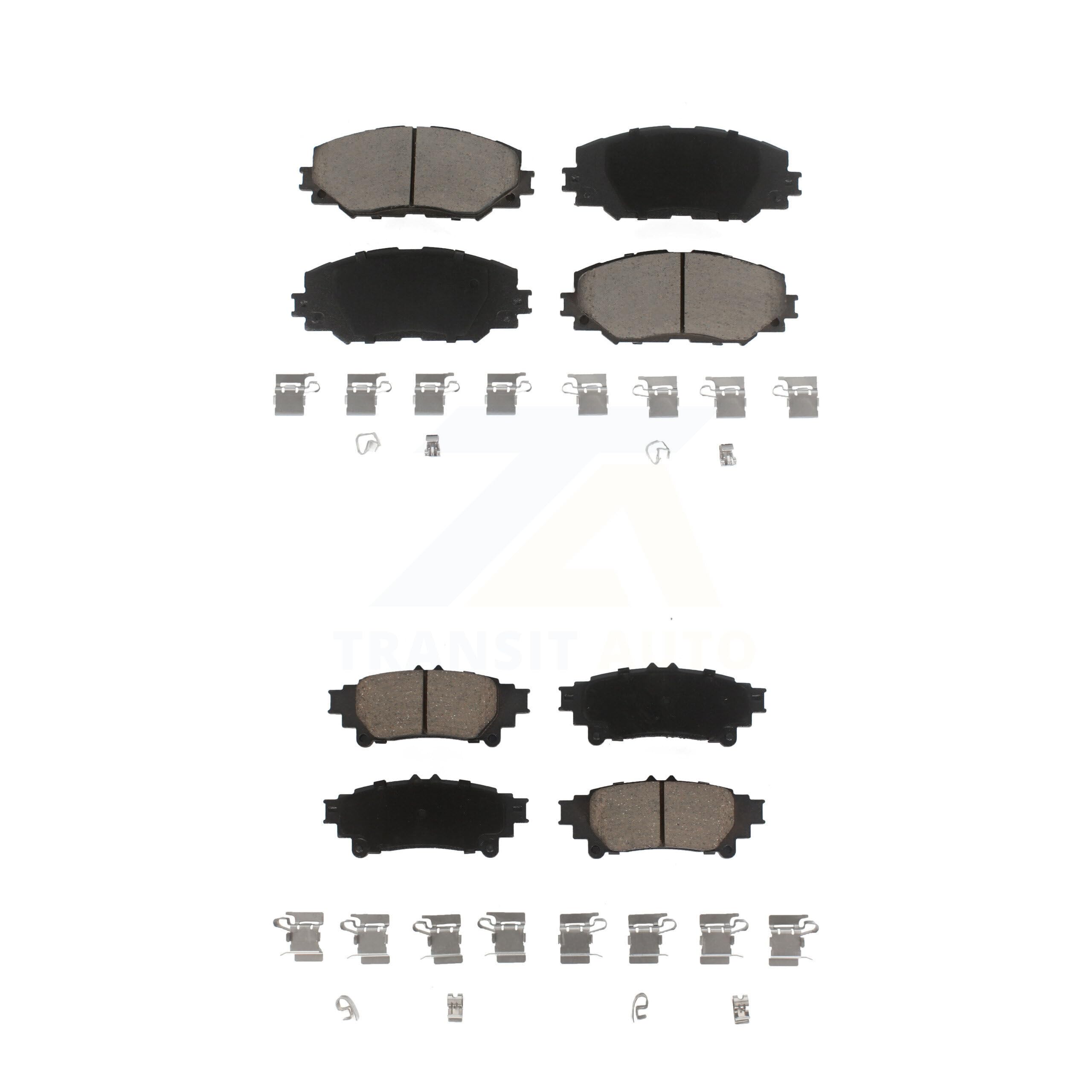 CMX Front Rear Ceramic Brake Pads Kit Replacement