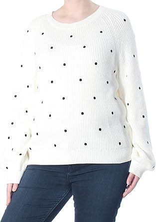 lucky brand polka dot sweater